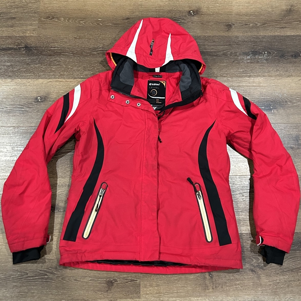 Killtec Level‎ 5 - Red Women's Hooded Ski Jacket
